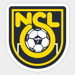 National Soccer League (yellow) Sticker